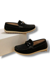 Formal boy loafer shoes