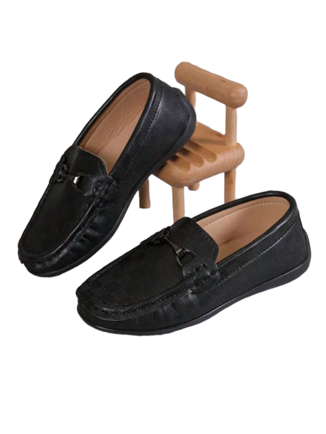 Formal boy loafer shoes