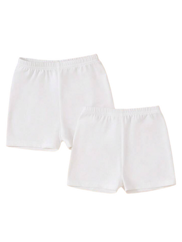 White girl shorts