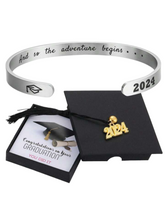 Graduation bracelet with gift box