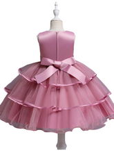 Drark pink girl formal dress