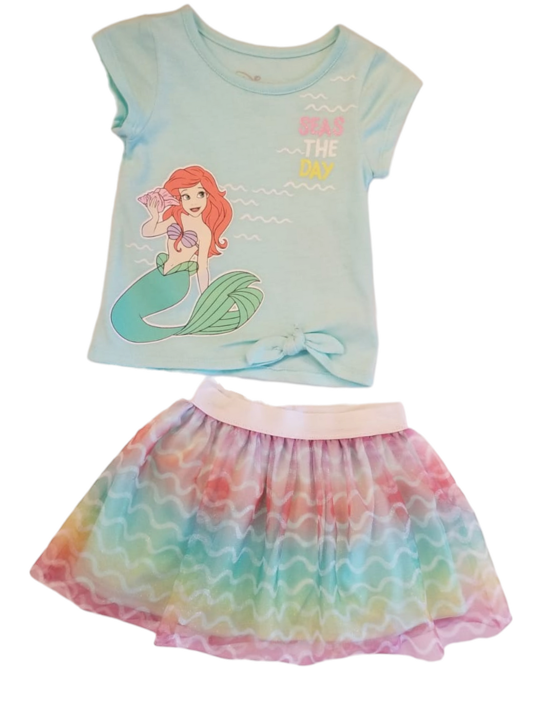 disney mermaid seas the day baby set