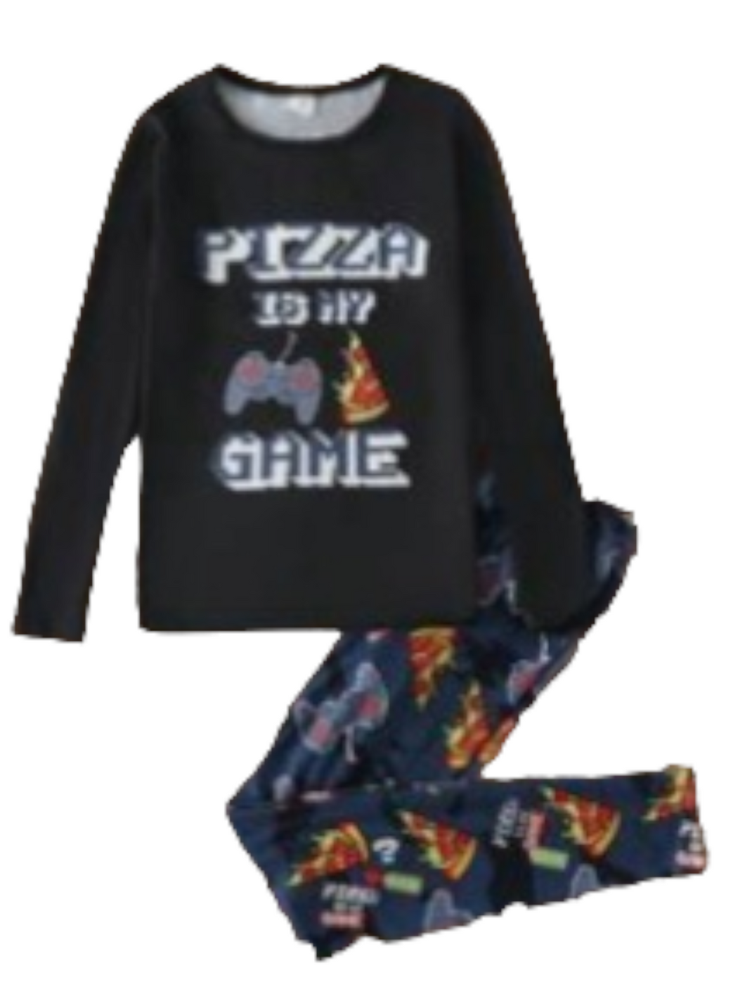 Pizza game boy pjs