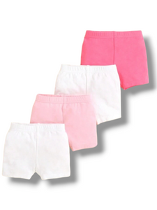 4 pc baby shorts