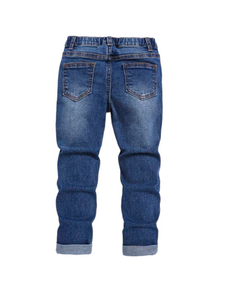 Dark blue boy jeans