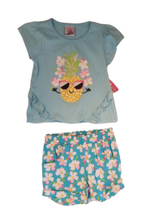 Real love baby set with pineapple on it