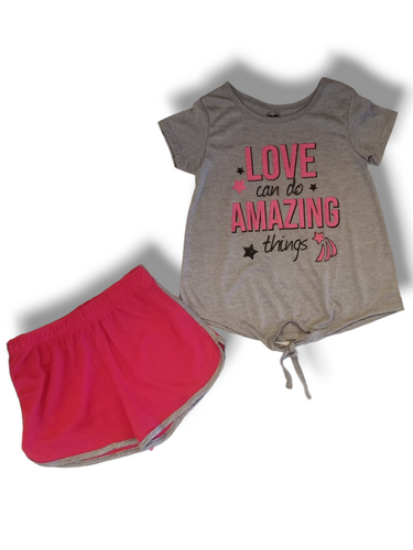 Diva girls set (love who you are 2pc set)