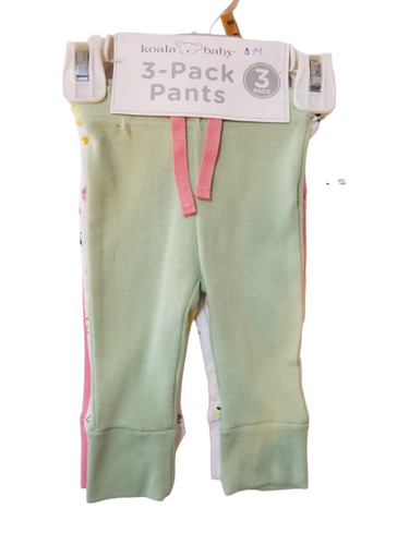 Koala baby pants girls 3pk