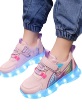 Girl light up sneakers