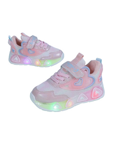 Light up girl sneakers