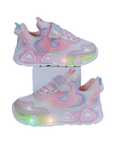 Light up girl sneakers