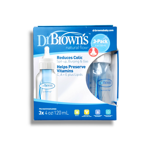 Dr bown's baby bottle  3 pc 4oz|120ml