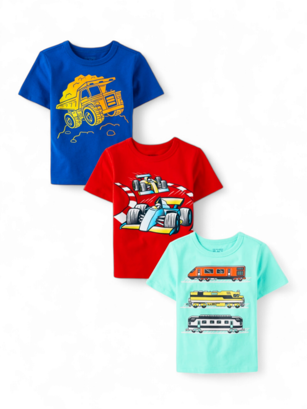 Tractor  boy baby shirt 3pc