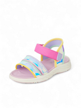 Rainbow girl sandals