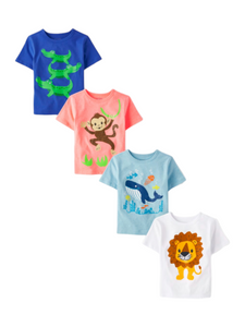 4pc boy shirt pack