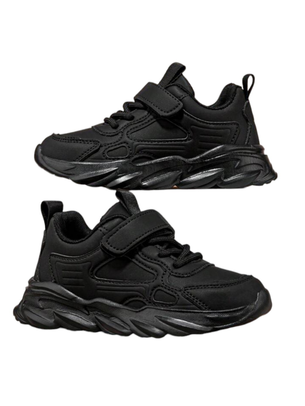 Toddler Boy waterproof black sneakers