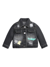 Baby boy jeans jacket (black)