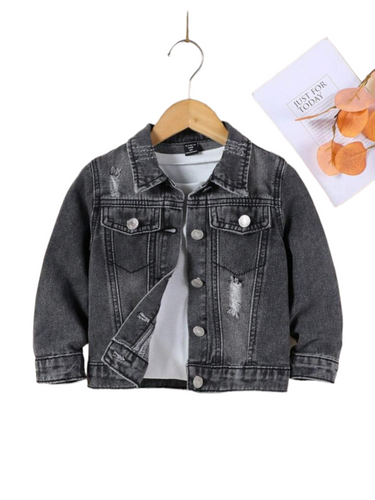 Vintage style boy Jean jacket