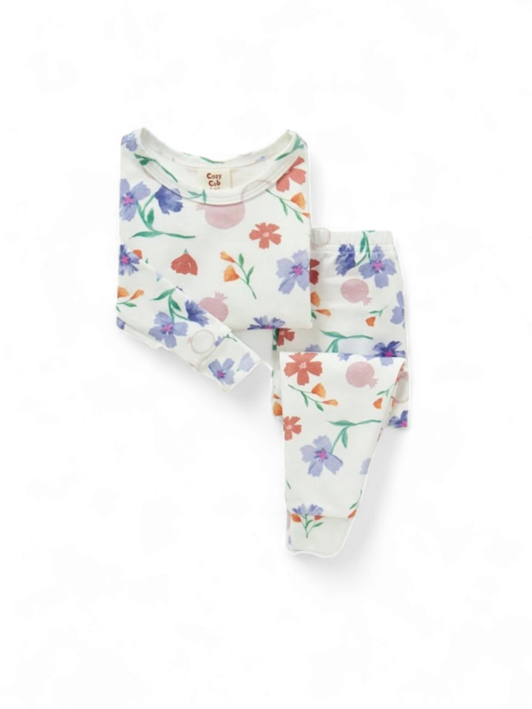 Baby girl floral pj