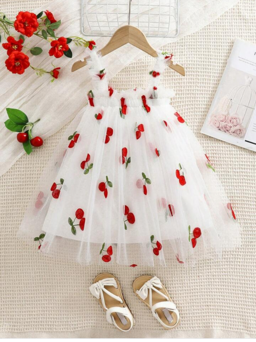 Cherry girl dress