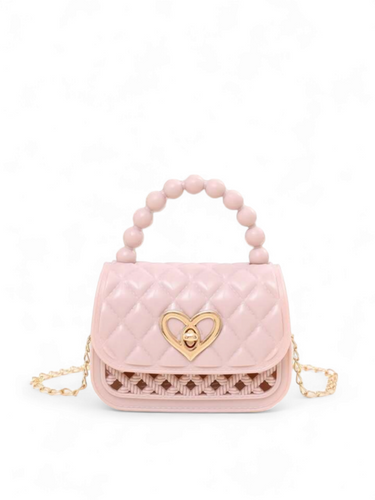 Girls mini pink purse