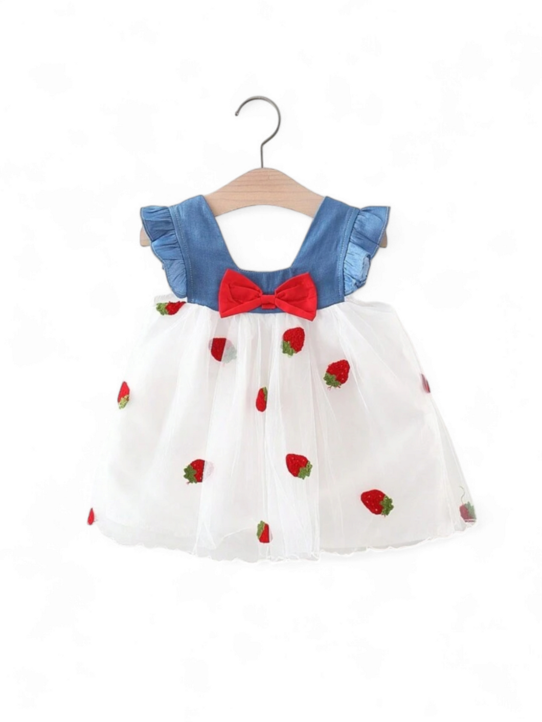 Strawberry baby dress