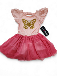 Butterfly princess girl dress