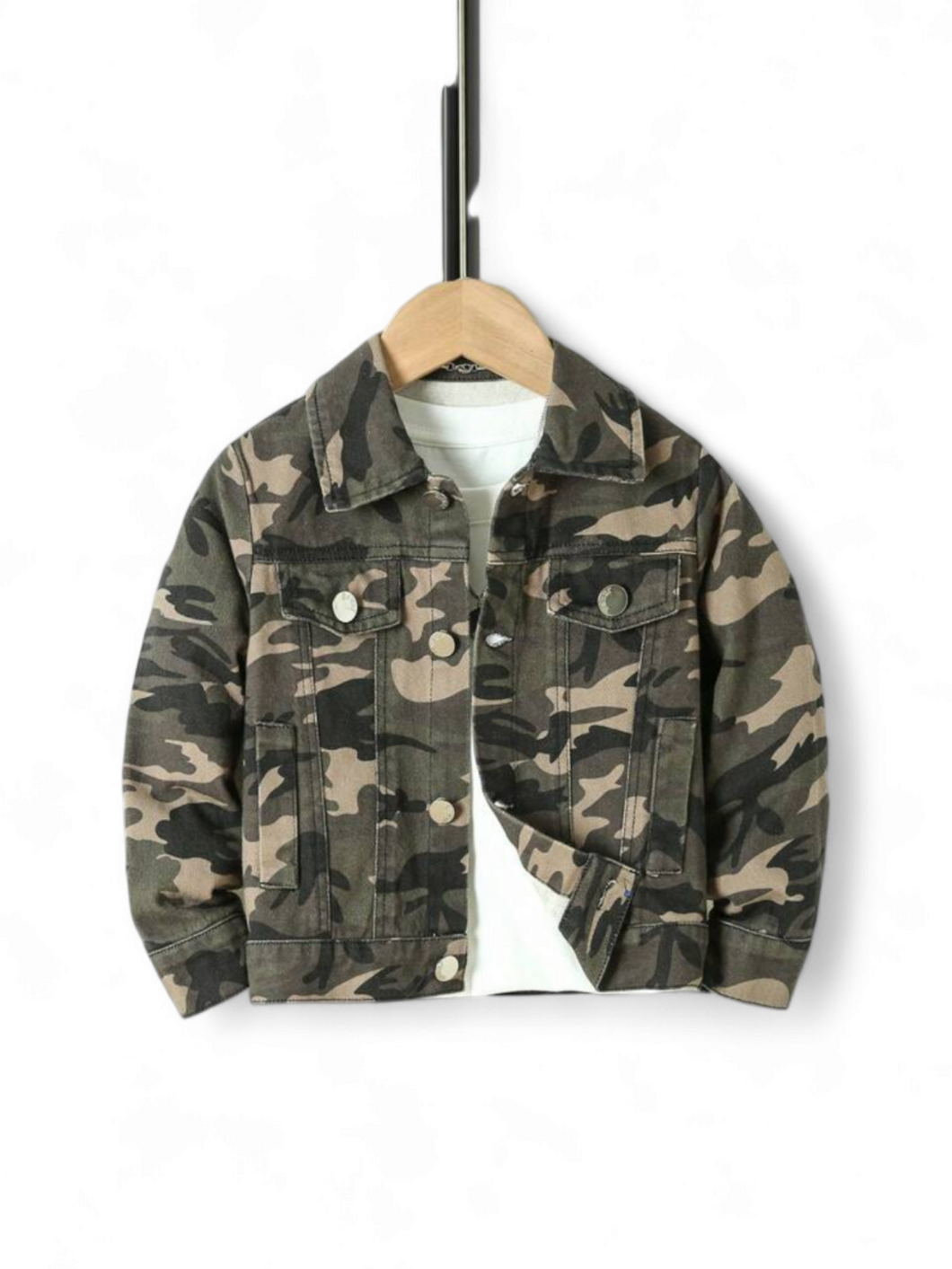 Boy camouflage jacket