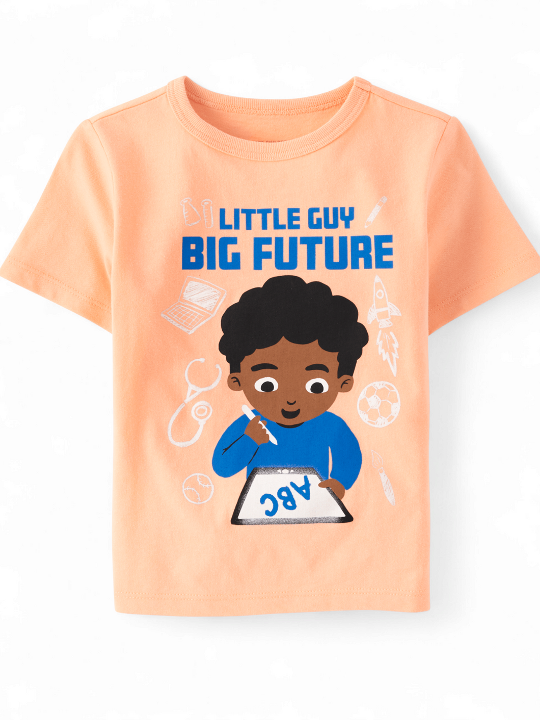 Little guy big future baby shirt