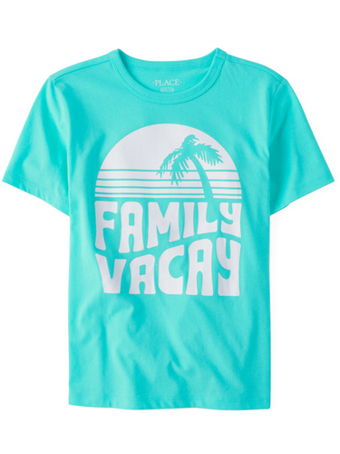 Family vacay boy short