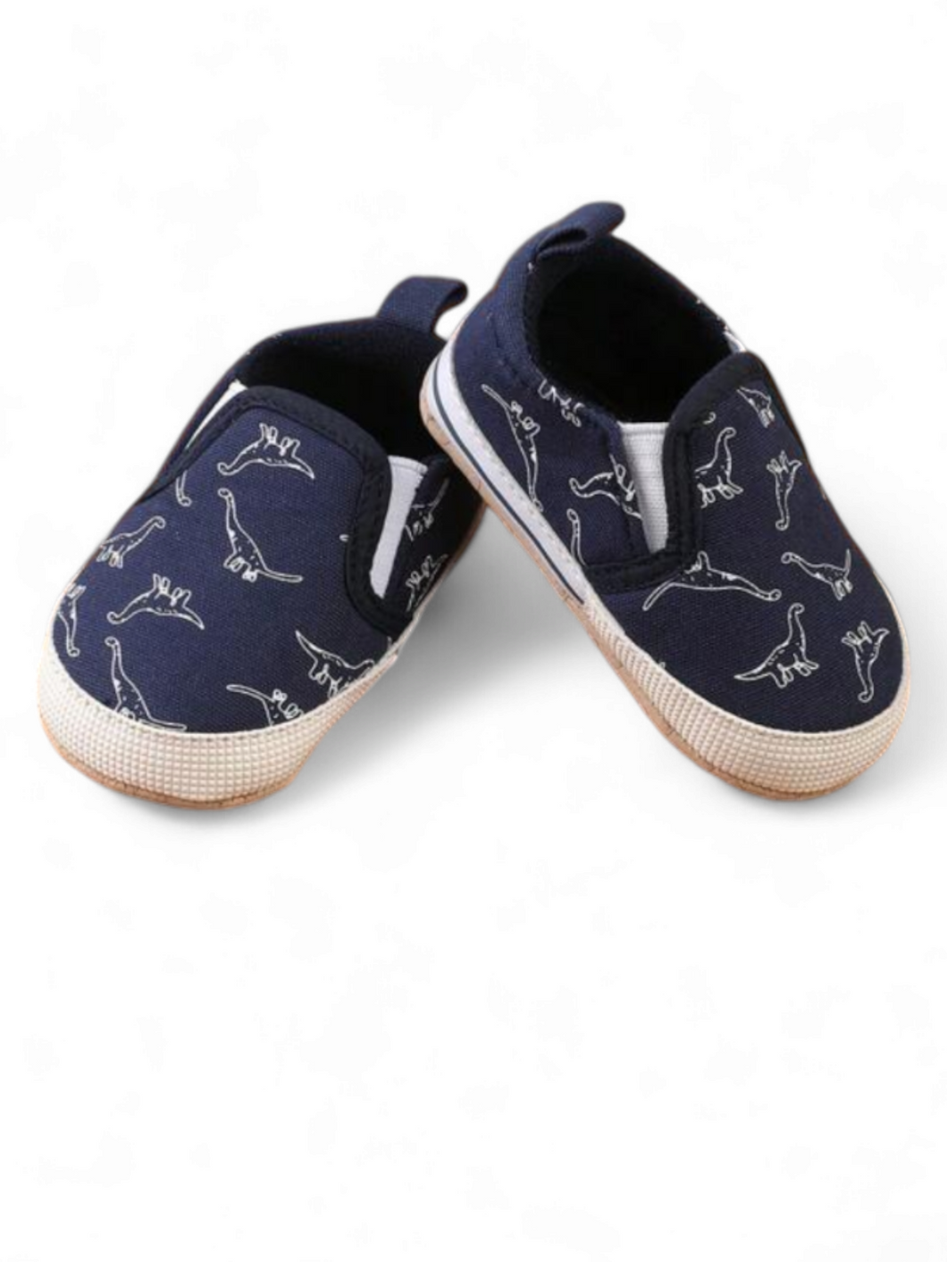 Dino print baby shoes