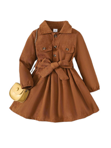 Corduroy girl dress