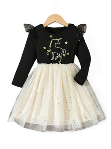 Little pony tutu girl dress