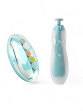 electrical nail filing blue baby gift set