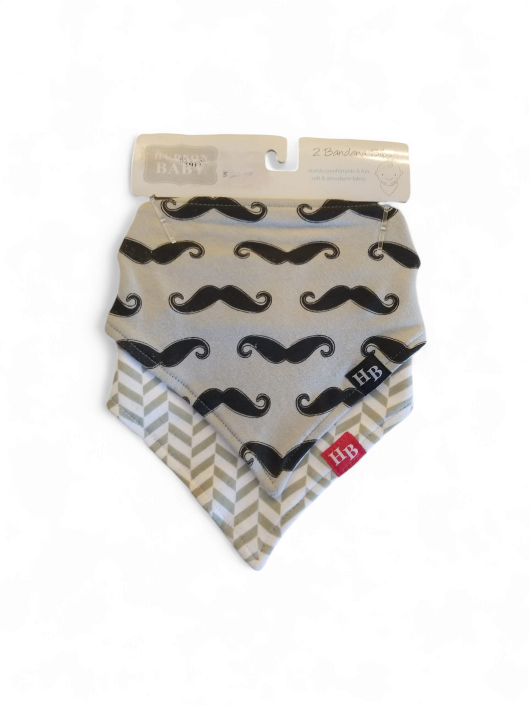 Hudson baby 2 bandana bibs