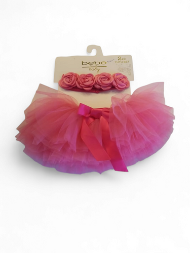 Bebe 2pc tutu baby gift set