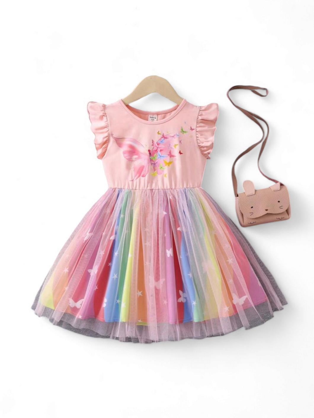 Butterfly girl dress