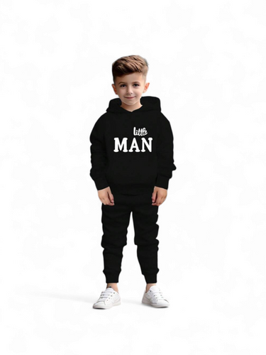 Lil man sweats boys set