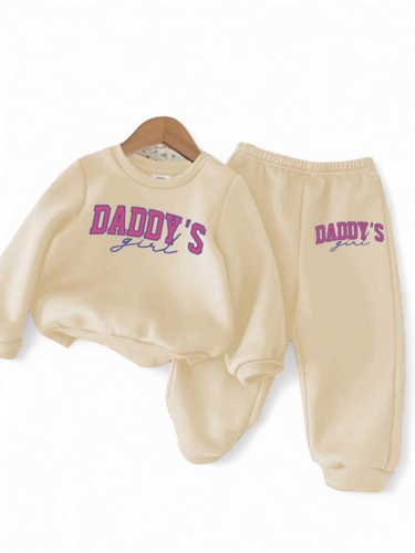 Daddy's girl baby set sweats