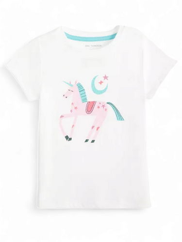 Epic threads unicorn girl blouse