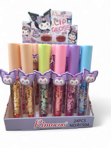 Kuromi girl color changing lip gloss