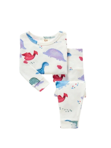 Baby dino colorful pj