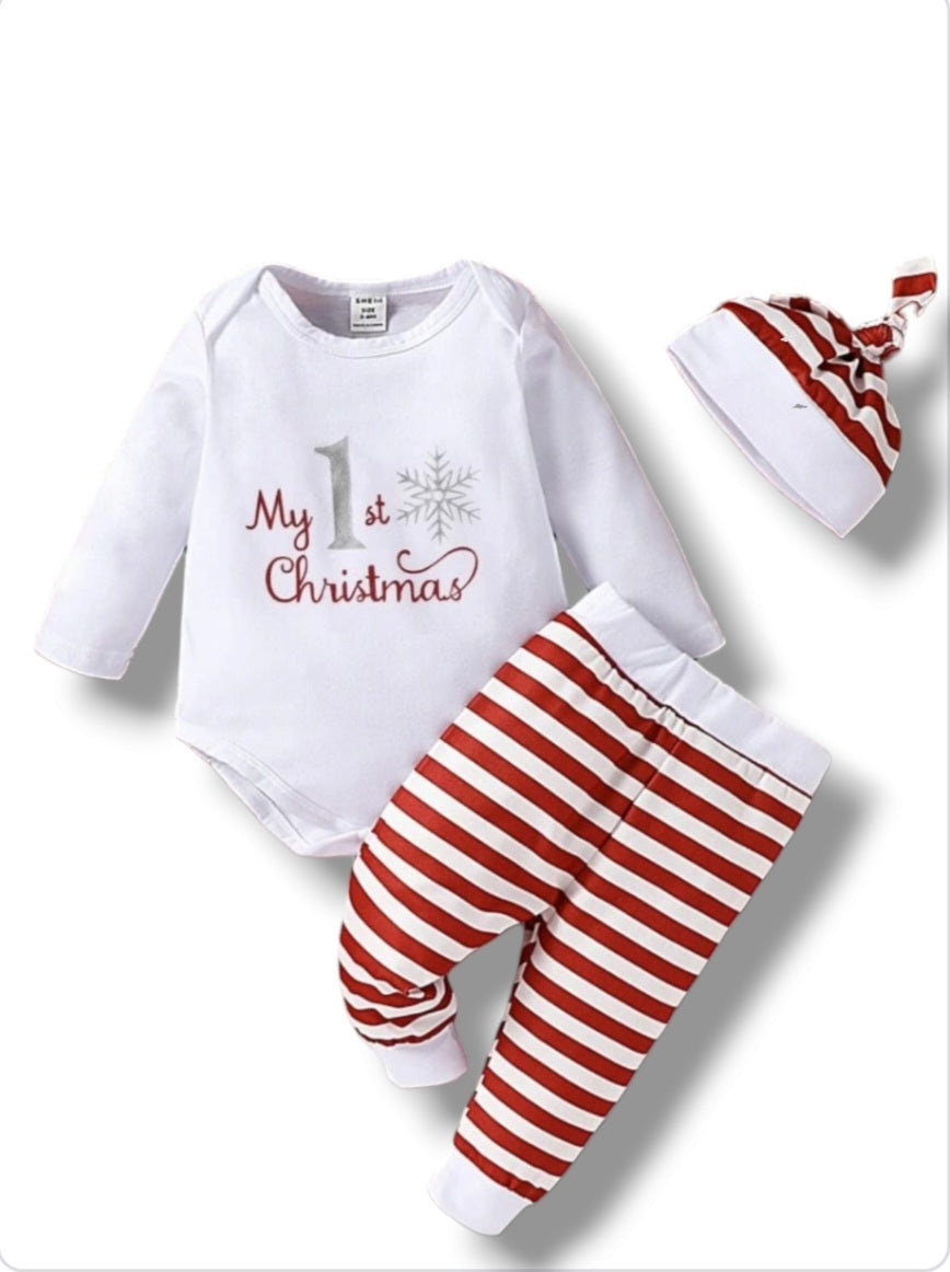 My first chritmas baby set