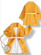 Girl mustard 3 piece baby set