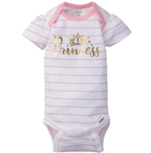 Gerber princess  5 pack baby onsies set