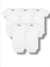 Gerber  white 5 pack  baby onsies set