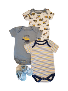 Strong like daddy baby  onsies set