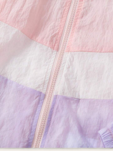 Girl windbreaker jacket