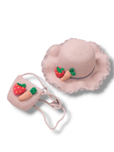 Beach hats set with purse